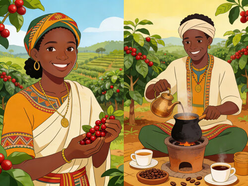 Latest company news about ☕️ Reis naar de geboorteplaats van koffie: Ethiopië.